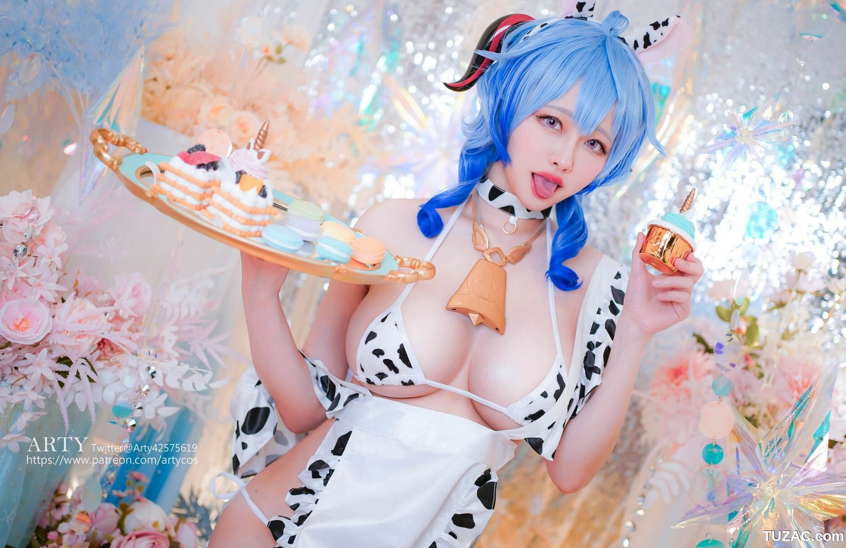 Arty Arty cosplay Huang Cow ɫ Ʒͼ @Ӱ Ganyu 1ҳ 