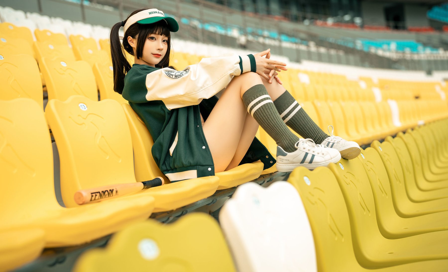 Baseball CoserɫѾͷĭĭ Girl  P.1 